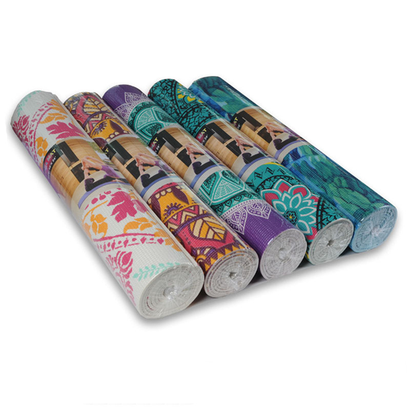 pvc yoga mats custom